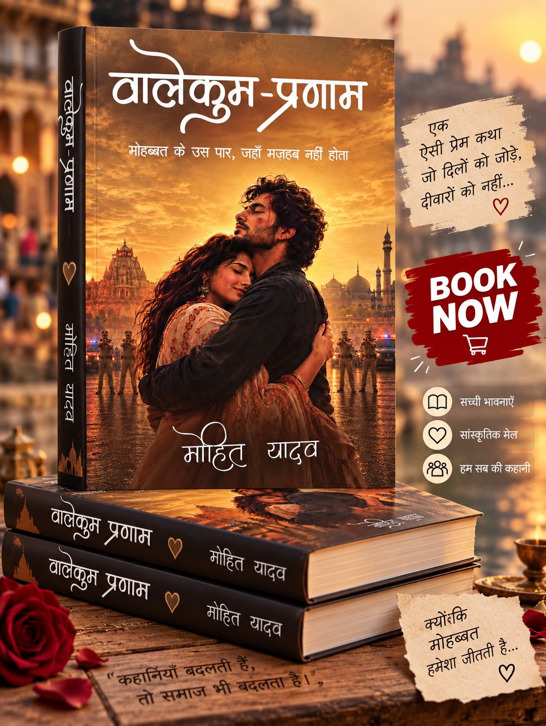 वालेकुम-प्रणाम पुस्तक का कवर